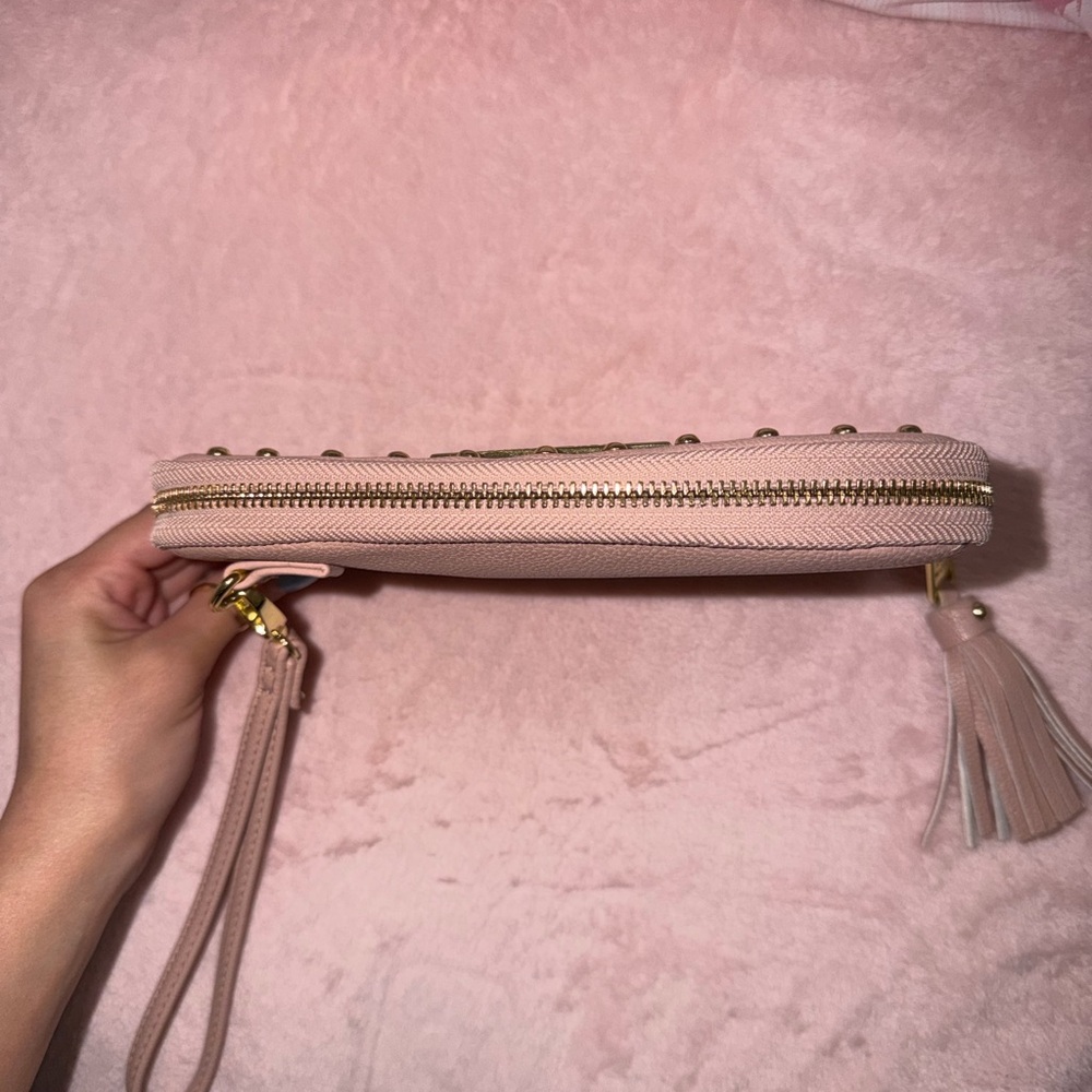 Steve Madden Studded Wristlet Wallet – Blush - Picture 4 of 11